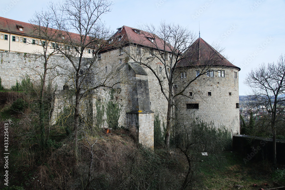 The tower of Hohentuebingen castle, Germany