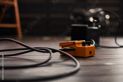 guitar overdrive pedal photo