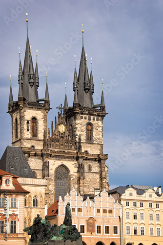 Church of Our Lady before Tyn, Prague old town, Czech Republic