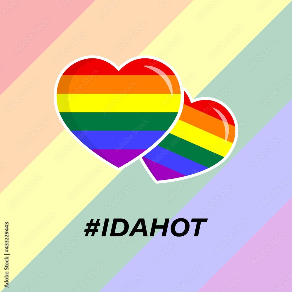 vector illustration for international day against homophobia, transphobia and biphobia-17 may vector illustration for international day against homophobia, transphobia and biphobia-17 may