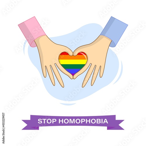 vector illustration for international day against homophobia, transphobia and biphobia-17 may