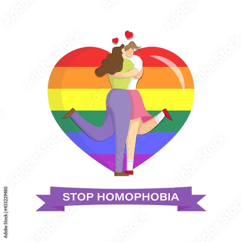 vector illustration for international day against homophobia, transphobia and biphobia-17 may