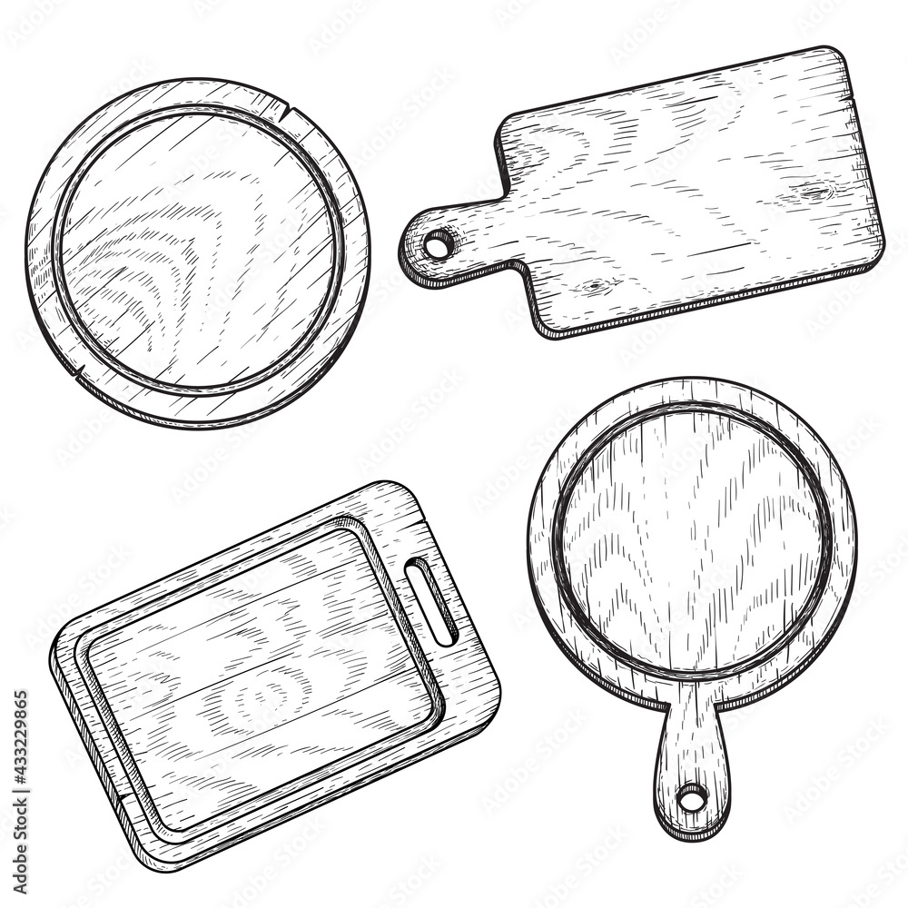 Kitchen Icon Drawing Set Cooking Pot Stock Vector (Royalty Free) 1844746654  | Shutterstock