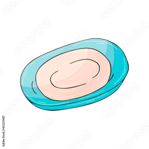 Vector icon in hand draw style. Image isolated on white background
