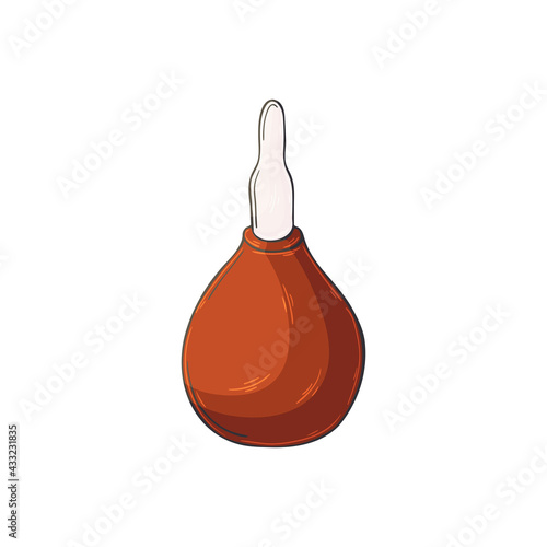 Vector icon in hand draw style. Image isolated on white background