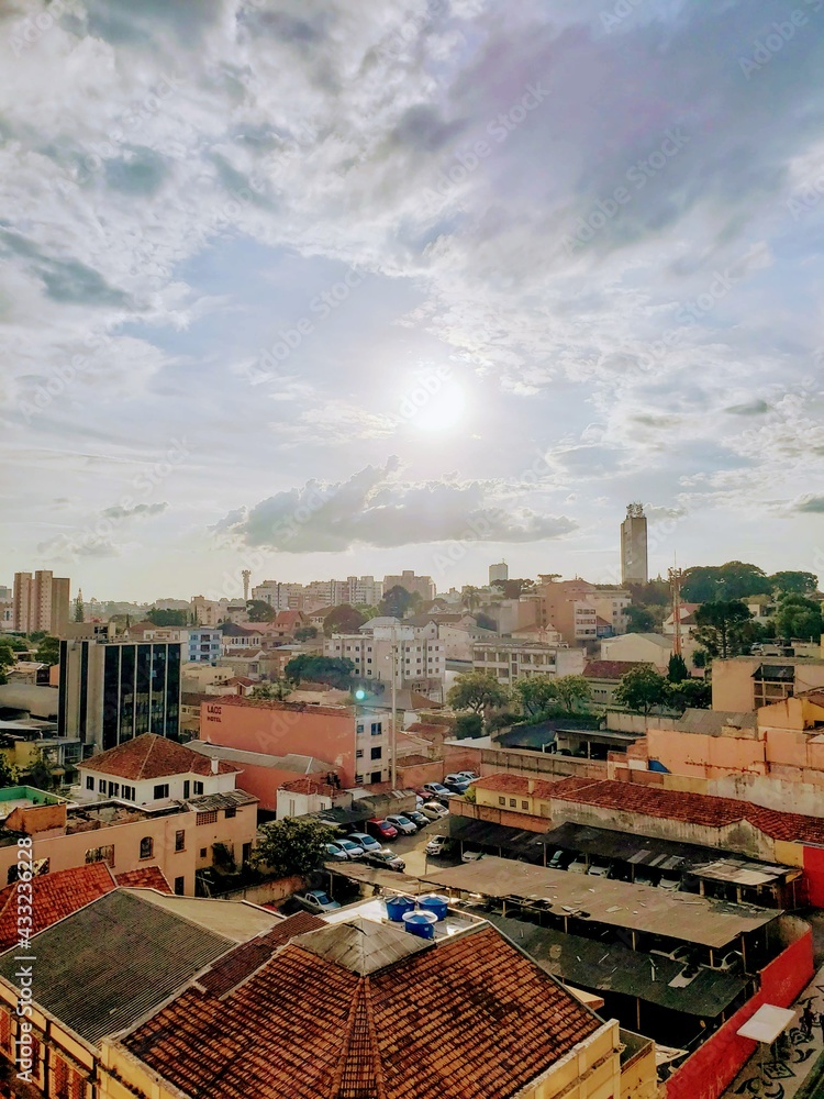 Obraz premium Curitiba final de tarde