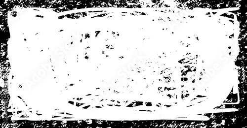 Dirty grunge background. The monochrome texture is old. Vintage worn pattern. The surface is covered with scratches
