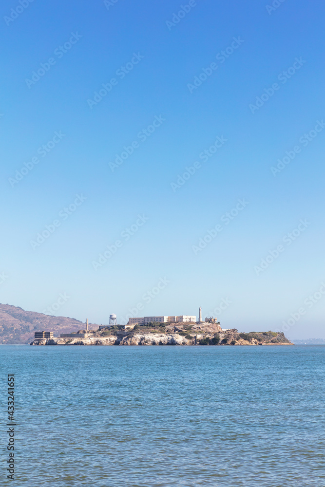 Alcatraz Island in day, San Francisco, California, USA