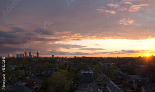 Upscale Eglinton and Forest Hill residential area coveted by middle and upper class families as well as Ontario developers. photo