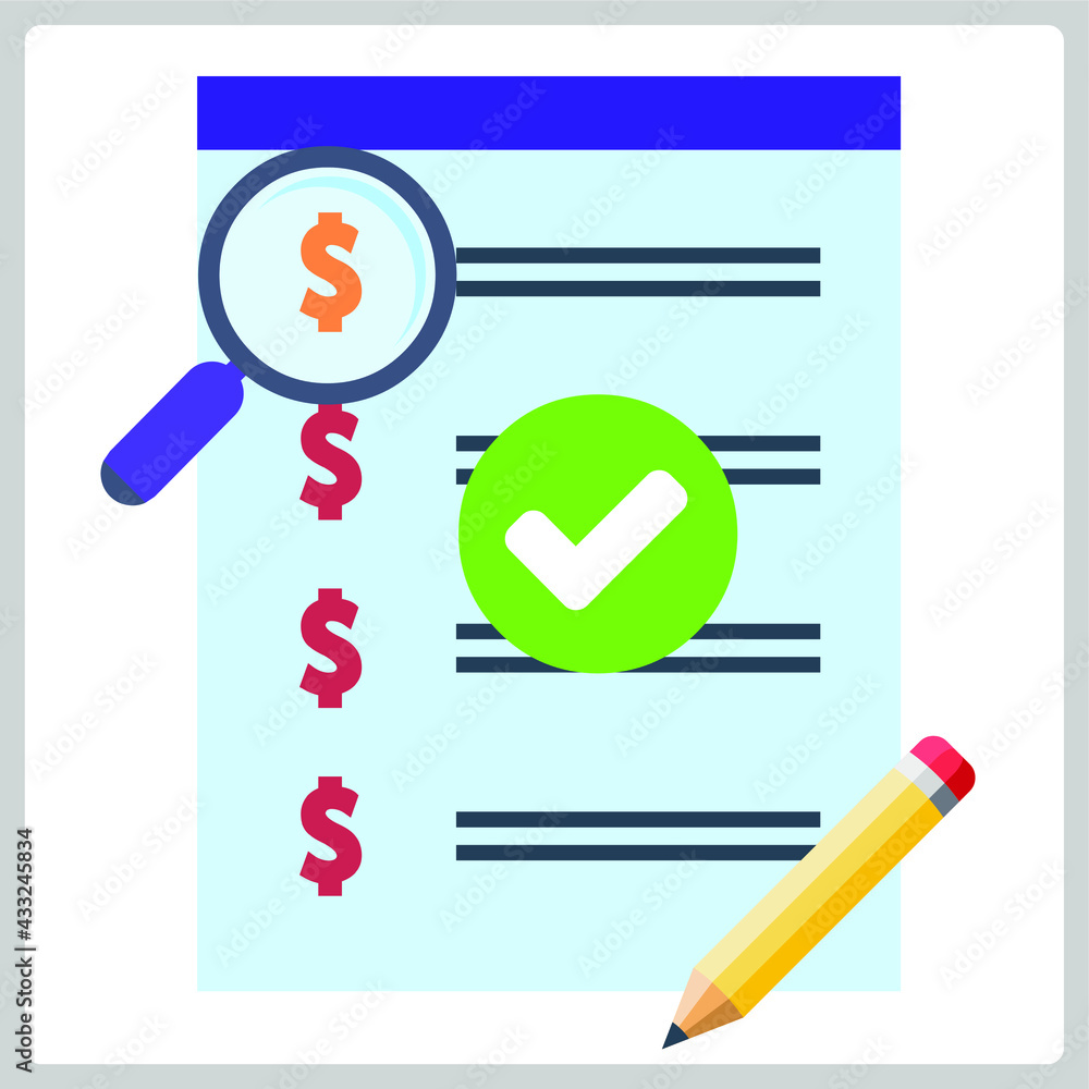Vector illustration for Request Document EPS10. Vector illustration for Request Document EPS10.