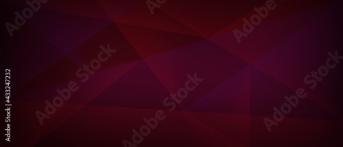 Black background, abstract background, luxury, with geometric transparent gradient, you can use for ad, poster, template, business presentation