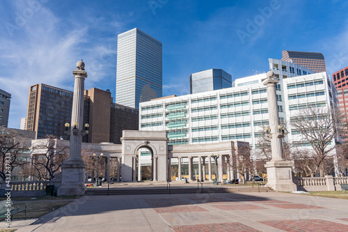 Civic Center Park in Downtown Denver, Colorado