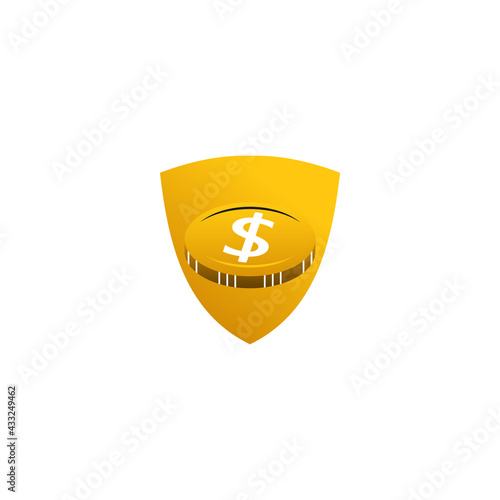 Illustration Vector Graphic of Finance Guard Logo. Perfect to use for Technology Company