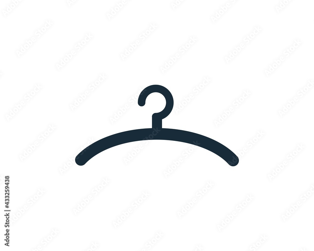 Hanger Clothing Icon Design Template Elements Hanger Clothing Icon Design Template Elements