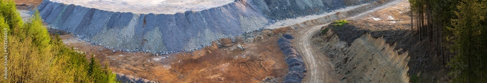 Fototapeta premium Erzberg Panorama