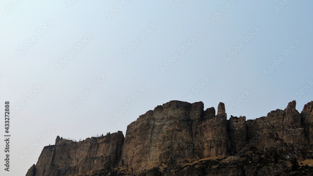 Wyoming Tensleep Canyon Roadside Views 