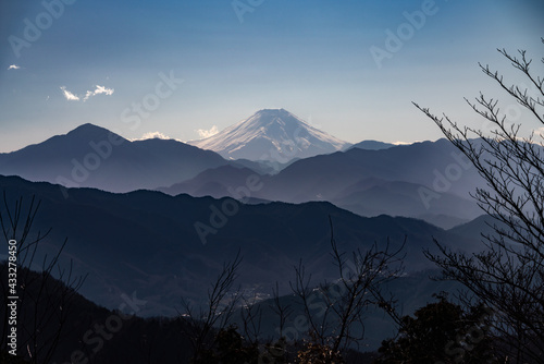 Mount Fuji in the Mist
