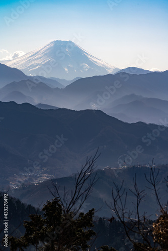 Mount Fufi in the Mist