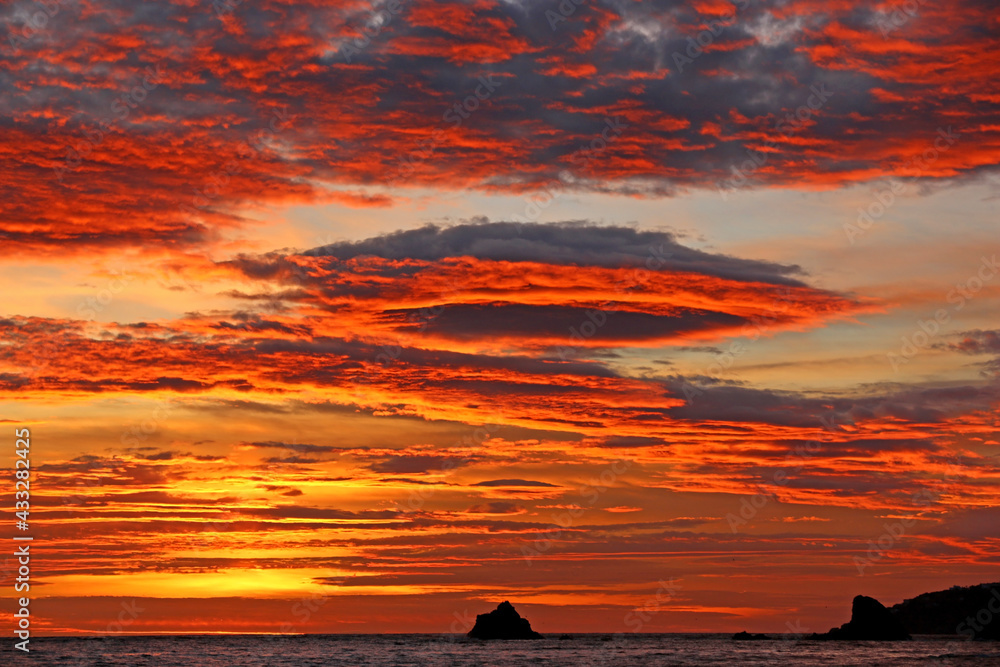 Costa Tropical sunset at Almunecar Costa Tropical sunset at Almunecar