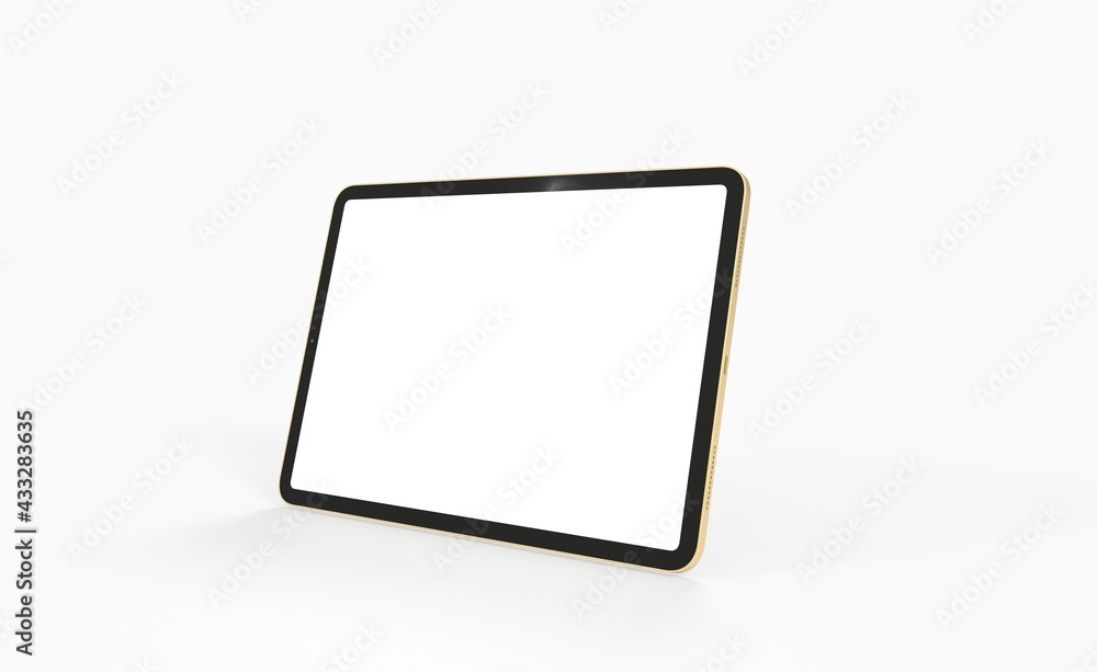 Tablet pc computer with blank screen 3d Tablet pc computer with blank screen 3d