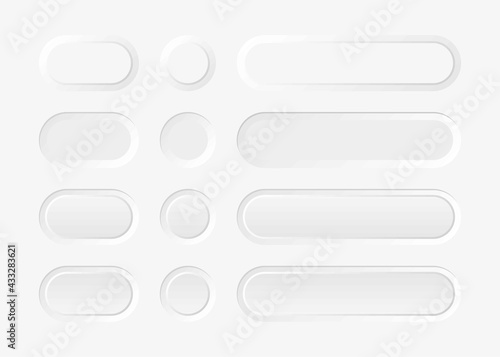 Buttons for design in vector EPS10