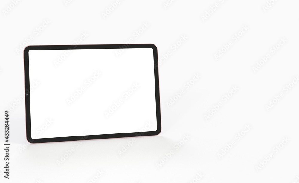 Tablet pc computer with blank screen 3d Tablet pc computer with blank screen 3d