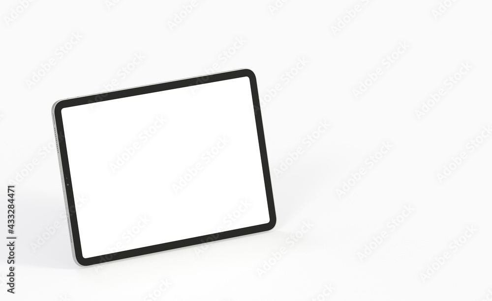 Tablet pc computer with blank screen 3d Tablet pc computer with blank screen 3d