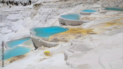 Sinterterrassen, pamukkale, Denizli, Turkei photo