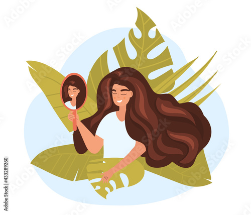 Narcissism, positive affirmations, self perception