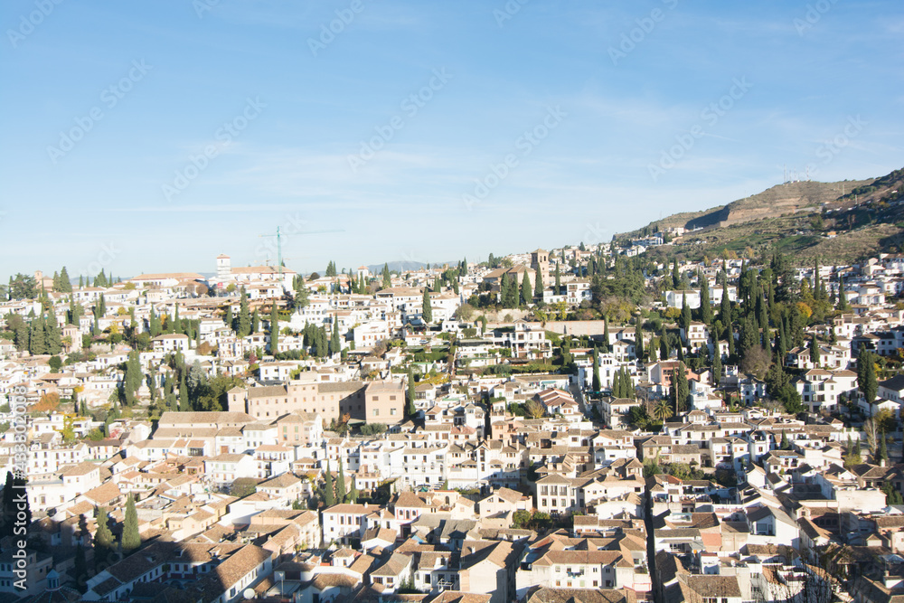 vista panoramica di Granada