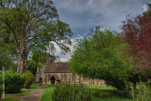 spring in front of the church