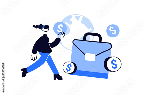 Occupational or employees immigration and forced displacement.