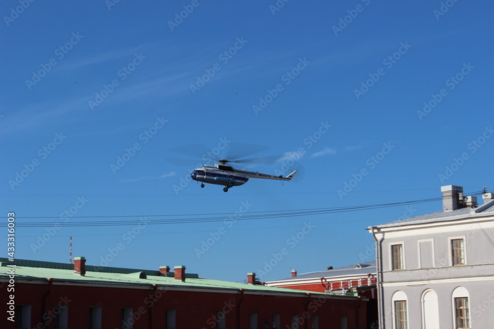 Fototapeta premium helicopter