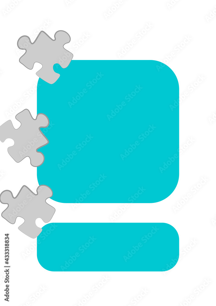 Vertical illustration format A4 - the design of the screen of the phone ...