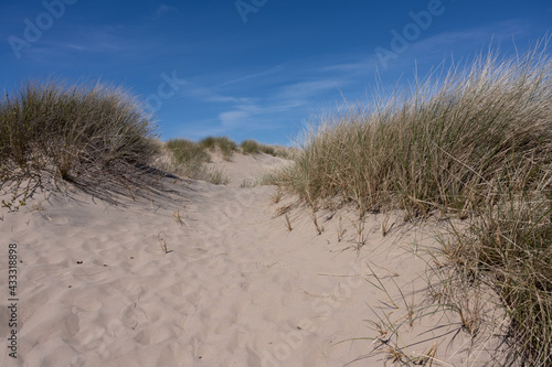 A Scenic view of Ainsdale Sands, Southport, Merseyside, Greater Manchester