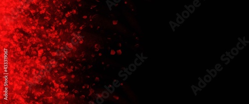 red and black abstract