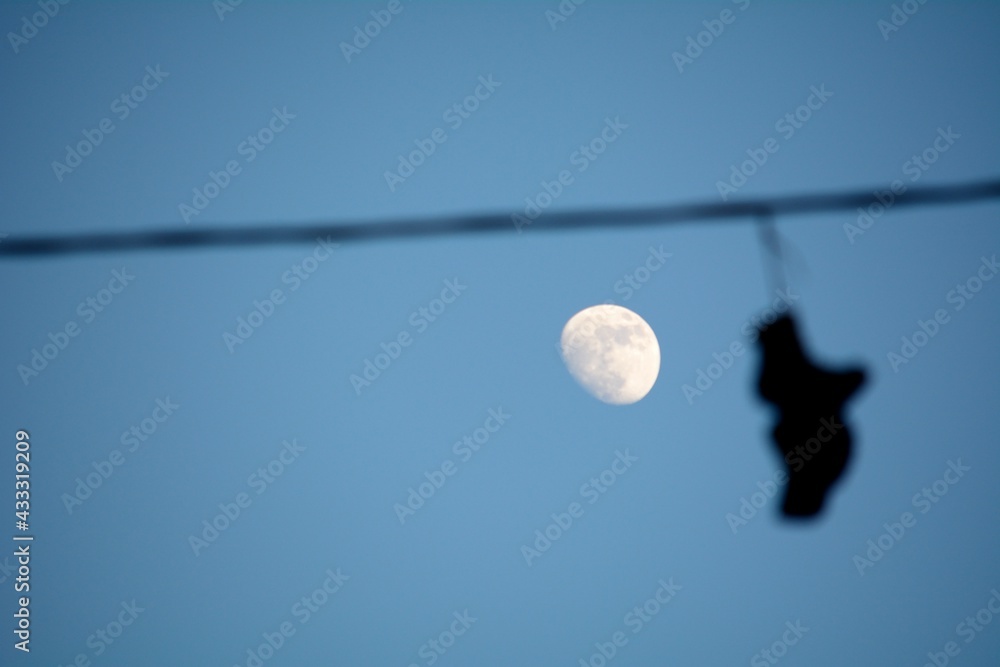 Fototapeta premium Walking on the Moon