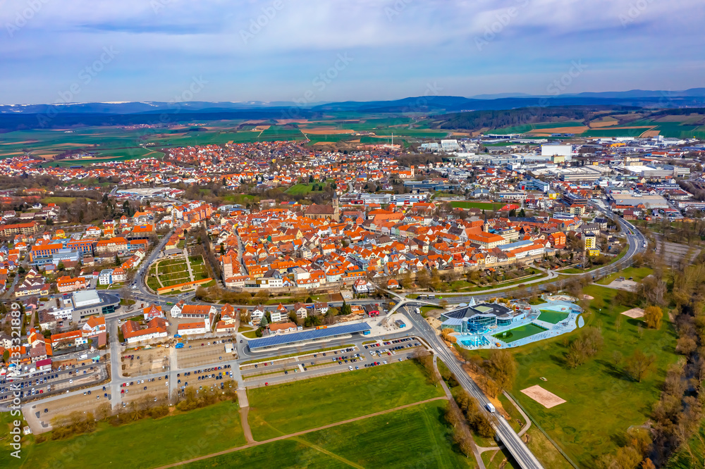 Bad Neustadt an der Saale aus der Luft | Hochauflösende Luftbilder von Bad Neustadt an der Saale in Thüringen