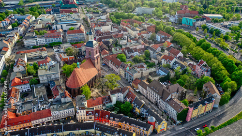 Altstadt Spandau, Berlin aus der Luft betrachtet, Mai 2021