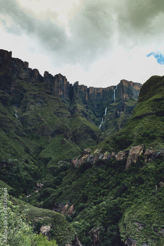 Tugela Falls - Royal Natal National park - Drakensberg Mountains South Africa