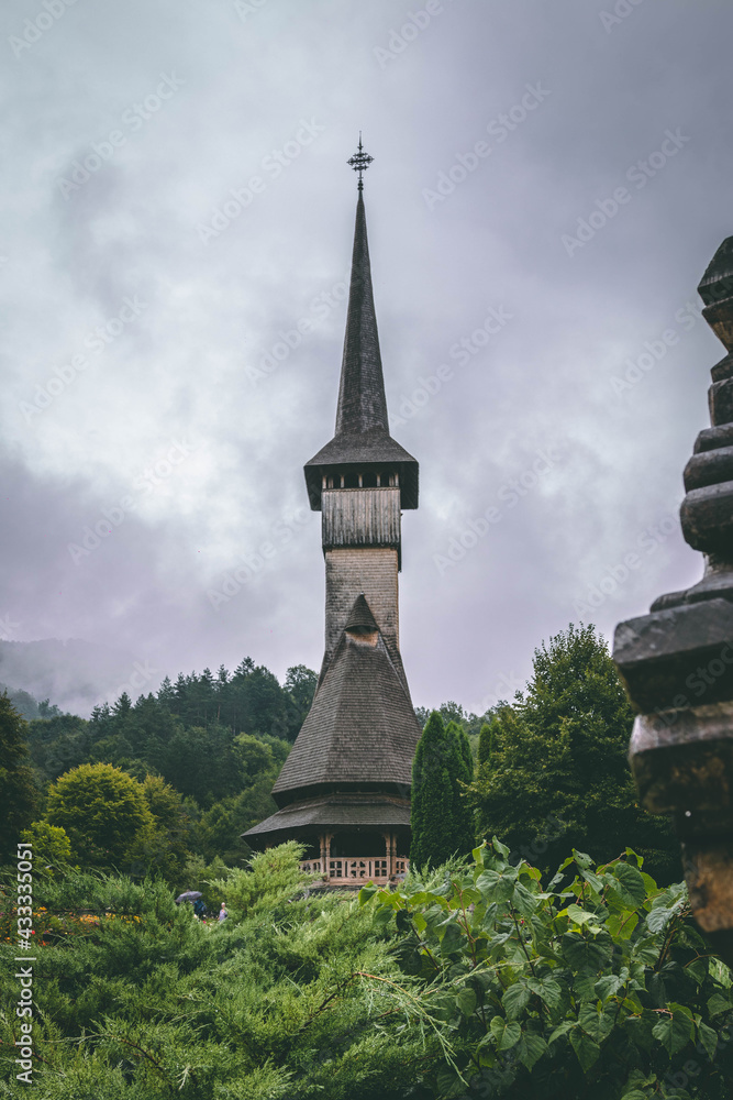 The Barsana wooden churches in Maramures - Romania The Barsana wooden churches in Maramures - Romania