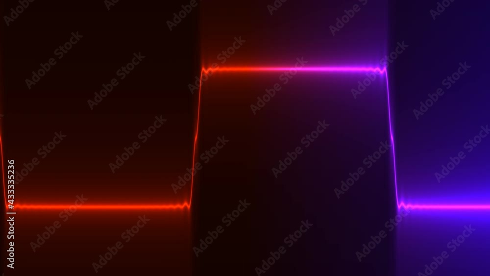 Square Wave Glitch Pattern Box Waveform Rgb Lighting Square Wave Glitch Pattern Box Waveform Rgb Lighting