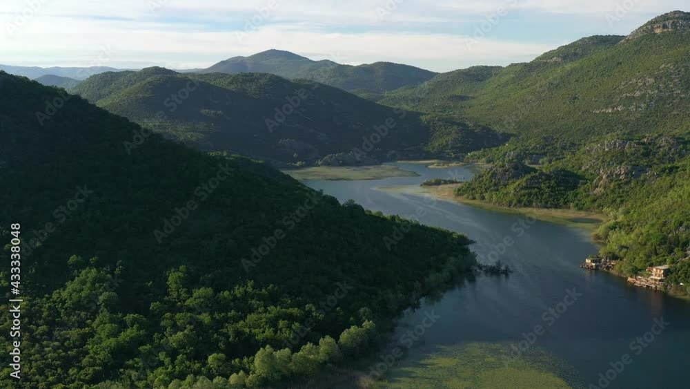 Karuc Bay in Lake Skadar National Park, Montenegro Karuc Bay in Lake Skadar National Park, Montenegro