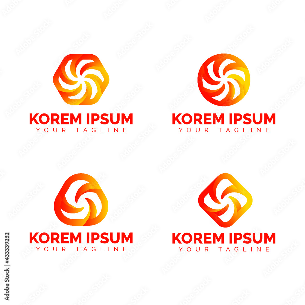 logo Pack template logo Pack template
