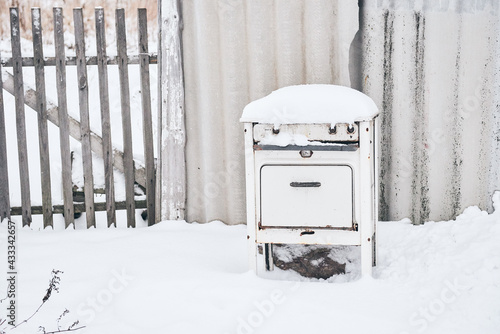 Photos old gas-stove