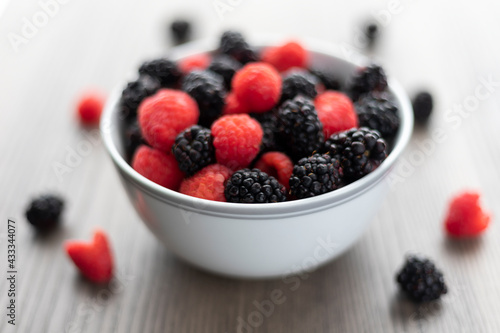 Freesh berries bowl