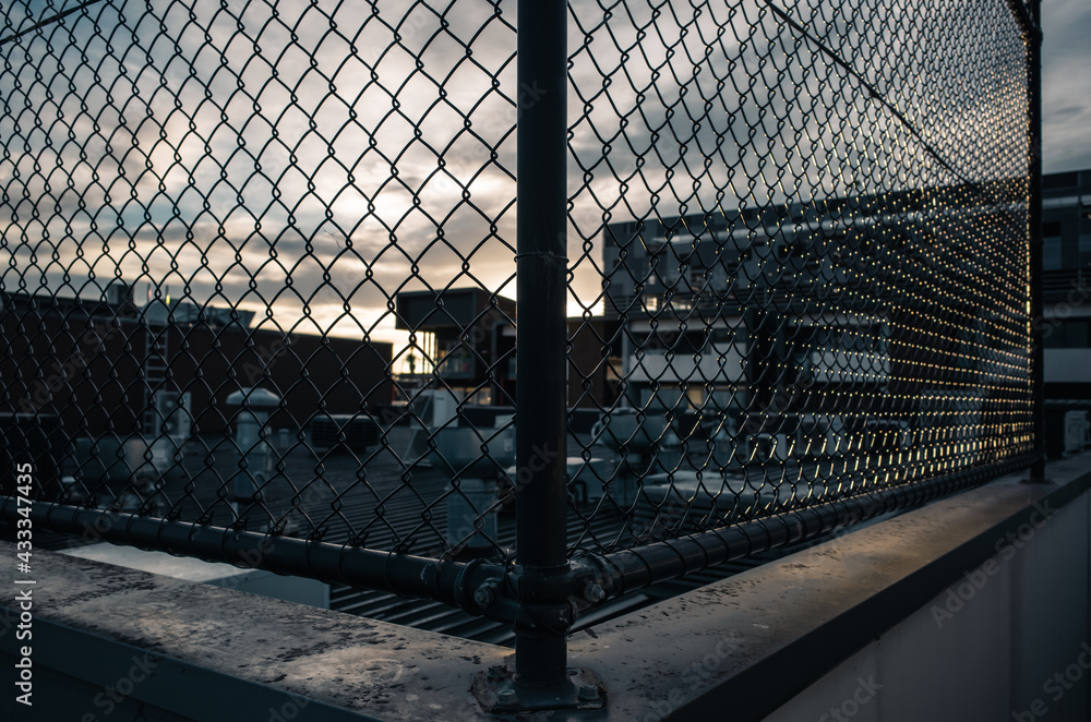 Steel fence Steel fence