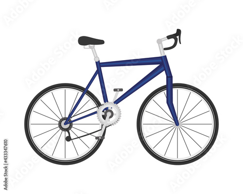 racing bicycle icon