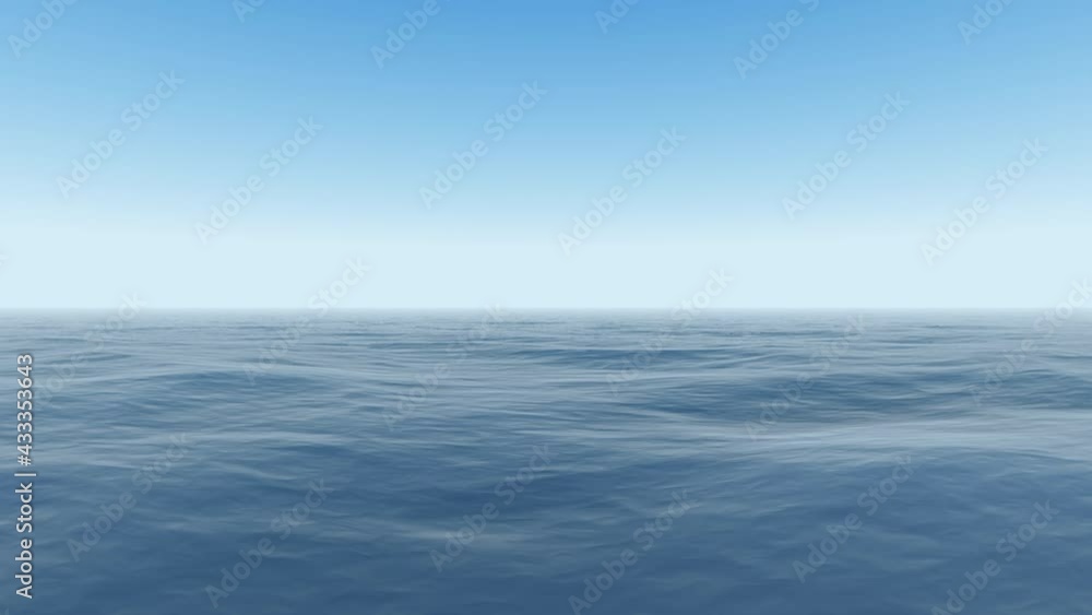 Calm Ocean Waves Flowing Smoothly Calm Before Viewer Calm Ocean Waves Flowing Smoothly Calm Before Viewer