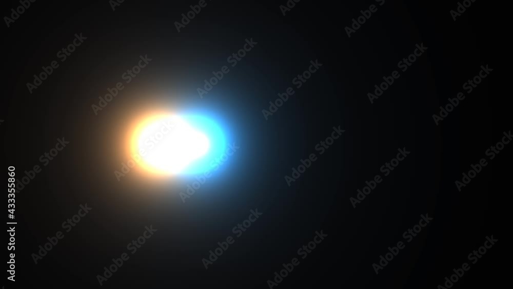 Blue and Orange Balls Light Blobs Blue and Orange Balls Light Blobs